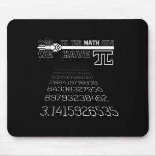 Pi Day Funny Excellent Graphic Quote Print Math Lo Mouse Mat