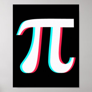 Pi Day Funny Graphic Math Teacher Student 3.14 Gif Poster