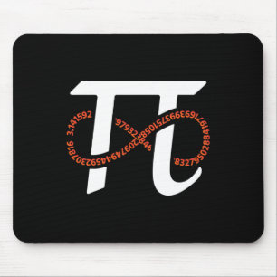 Pi Day Funny Infinity Numbers Geek Nerd Math Lover Mouse Mat