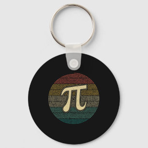 Pi Day Funny Math 3.14 Number Pi Lover Tee Key Ring