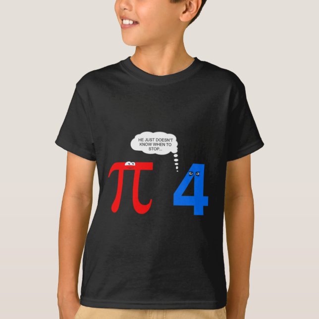 Pi Day Funny Relationship Problems Gift Tee  (Front)