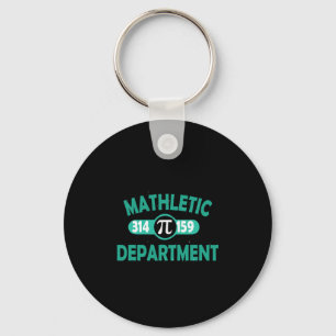 Pi Day Funny Sarcastic Mathletic Mens For Nerds Ge Key Ring