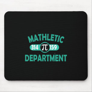 Pi Day Funny Sarcastic Mathletic Mens For Nerds Ge Mouse Mat