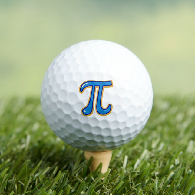 Pi Day Golf Balls – Math Lover’s Golf Gear with Pi (Insitu Tee)