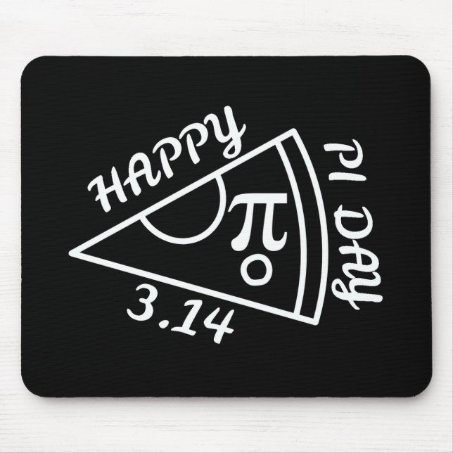 Pi Day Happy Pi Day Mouse Mat (Front)