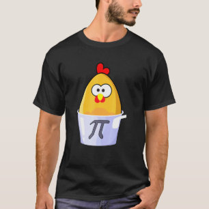 Pi Day Humourous Chicken Pot Pie Math Lover Novelt T-Shirt