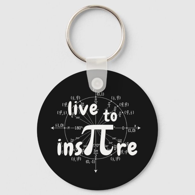 Pi day key ring (Front)