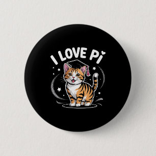 Pi Day March 14 Math Nerd Pie Food Funny Gift Outf 6 Cm Round Badge