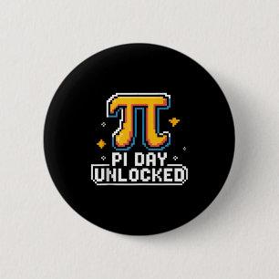 Pi Day March 14 Math Nerd Pie Food Funny Gift Outf 6 Cm Round Badge