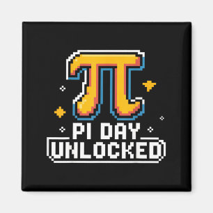 Pi Day March 14 Math Nerd Pie Food Funny Gift Outf Magnet