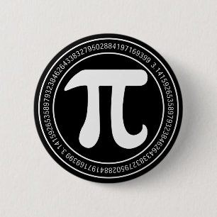 Pi Day Math  6 Cm Round Badge