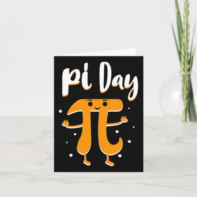 Pi Day Math Algebra Geeks Students Geek Nerd Boys  Card (Front)