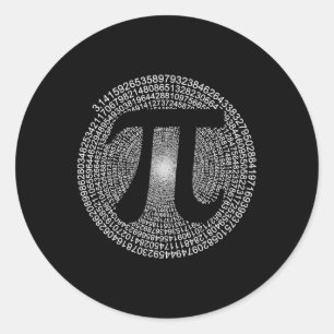 Pi Day Math Geek Teacher 3.14 Pi Day  Classic Round Sticker