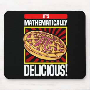 Pi Day Math Lover Apple Pie Mouse Mat
