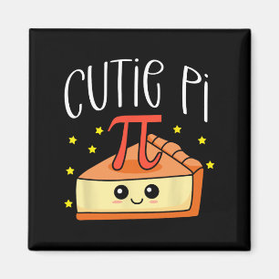 Pi Day Math Lover Student Teacher 3.14 Cutie Pie Magnet