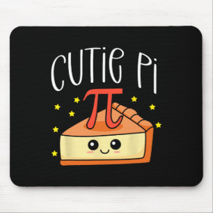 Pi Day Math Lover Student Teacher 3.14 Cutie Pie  Mouse Mat