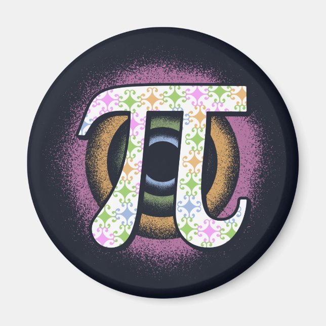 Pi Day Math Nerd  Magnet (Front)