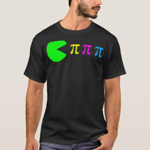 Pi Day Math Science Ate Pi Symbol Colour T-Shirt