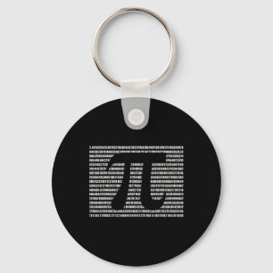 Pi Day Math Science Funny Teacher Gift Mens And Wo Key Ring