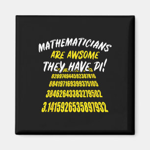 Pi Day Math Science Funny Teacher Gift Mens And Wo Magnet