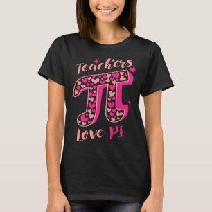 Pi Day Math Teacher 3 14 Pi Symbol Nerds Teachers  T-Shirt