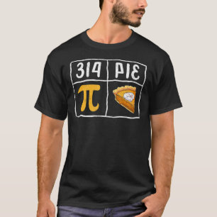 Pi Day Math Teachers Pi Symbol Pie Men Women T-Shirt