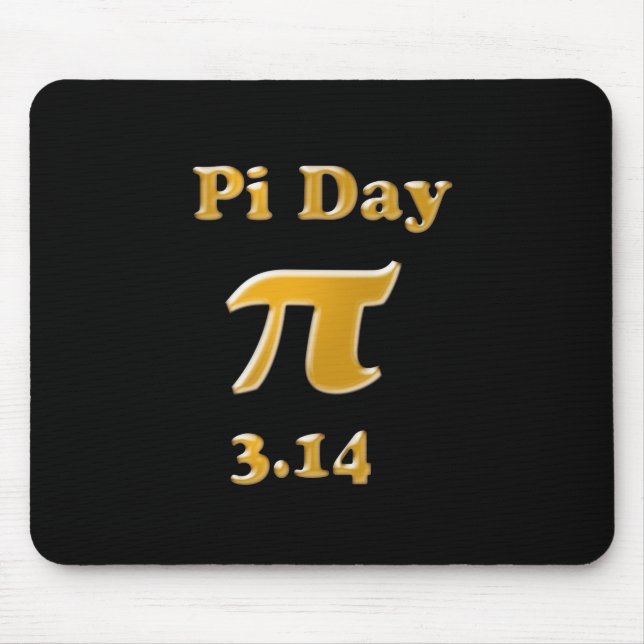 Pi Day Mouse Mat (Front)