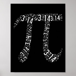 Pi Day - Nerd Geek - Love Math Pi Symbol - Kids Me Poster