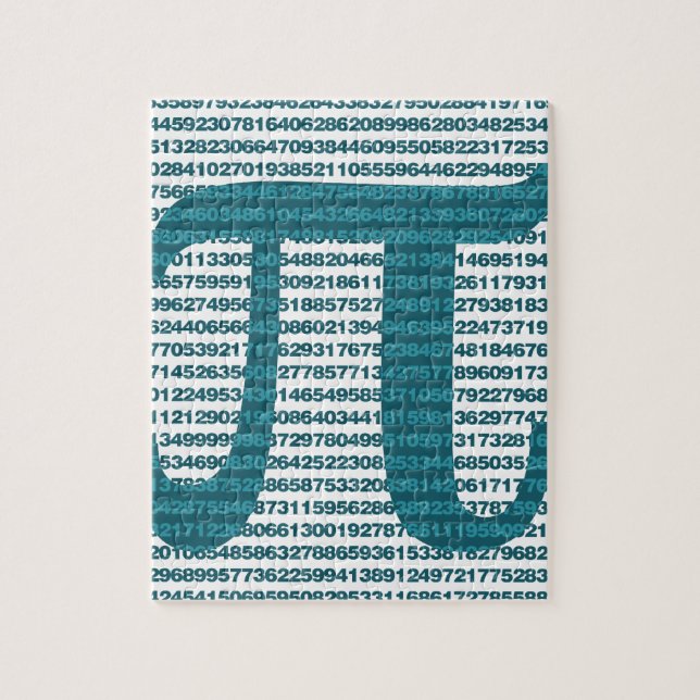 Pi Day numbers Jigsaw Puzzle (Vertical)