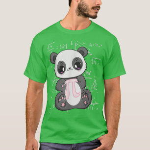 Pi Day Panda Bear 3 T-Shirt