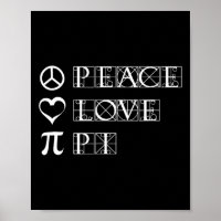 Pi Day Peace Love Math Geometry Trigonometry