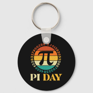 Pi Day - Pi Day Math Lover Pi Symbol Science Key Ring