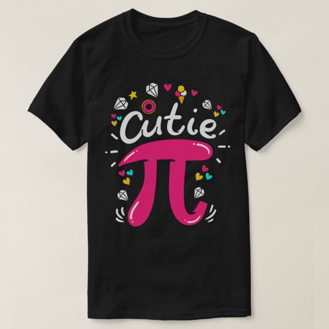 Pi Day Pi Math 7 T-Shirt (Design Front)