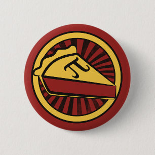 Pi Day Pie 6 Cm Round Badge