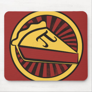 Pi Day Pie Mouse Mat