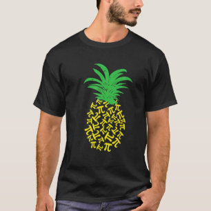 Pi Day Pineapple Math Teacher 3.14 Symbol Gifts T-Shirt
