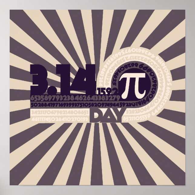 Pi Day Poster (Front)