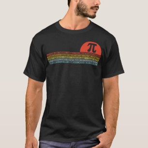 Pi Day Retro Vintage Pi 3 T-Shirt