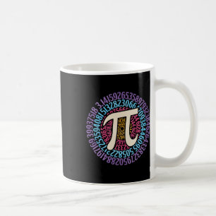 Pi Day Shirt Circular 3.14 Pi Math Students School Coffee Mug