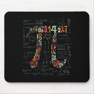 Pi Day Shirt Pi Numbers Math Teacher 3.14 Gift Boy Mouse Mat
