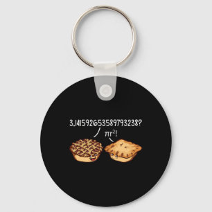 Pi Day Shirt Pi R Squared Formula Math Pie Kawaii  Key Ring