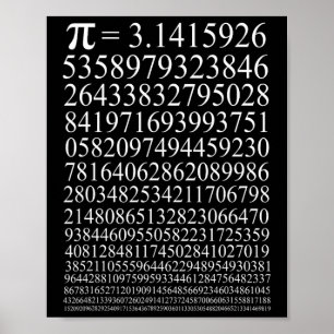 Pi Day Shirt Women Kids Men Toddler Math Teacher G Poster