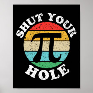 Pi Day Shut Your Pi Hole  Poster