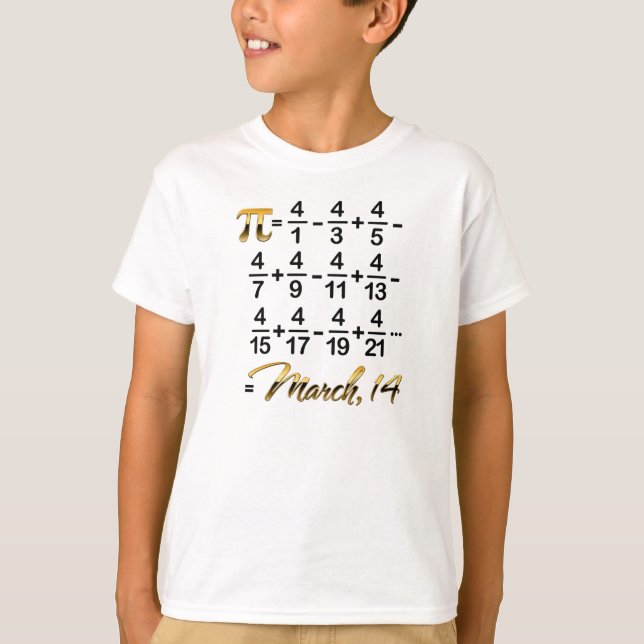 Pi day T-Shirt (Front)