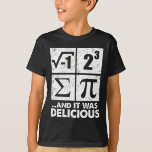 Pi Day Tees I Ate Some Pie And It Was Delicious 