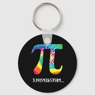 Pi Day Tie Dye T Shirt For Math Teacher Physics Te Key Ring