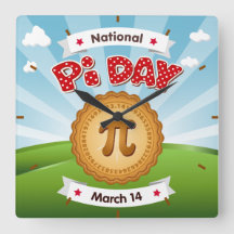 Pi Day Time Holiday 