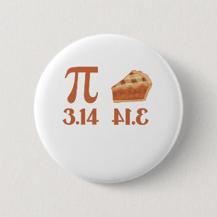 Pi Day Toddler Math Teacher Funny Pie Gift 6 Cm Round Badge