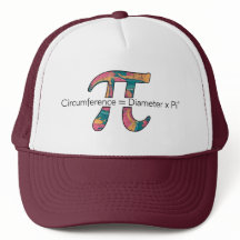 Pi Day Trucker Hat – Colourful Mathematical Design
