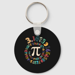 Pi Day Vintage Pi Number 3  Key Ring